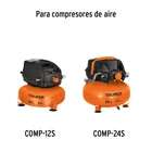 1 pata de goma para compresores Grupo 7, TRUPER 2