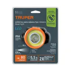 Linterna de minero LED 210 lm, recargable, TRUPER 6