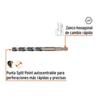 Juego de 13 brocas HSS p/metal zanco cambio rápido, EXPERT 3