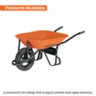 Carretilla 4.5 ft3 Imponchable, bastidor tubular, TRUPER 1