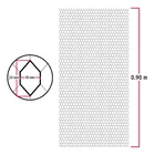 Rollo malla plafón 0.90 x 22m cal.26, abertura 10x25mm, 8kg 2