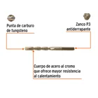 Broca para concreto 8 x 100 mm, TRUPER 2