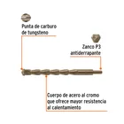 Broca para concreto 25 x 300 mm, TRUPER 2
