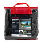 Toldo sombra 80%, monofilamento negro, 3.6m x 5m, FIERO 5