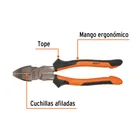 Pinza para electricista 9' alta palanca mango Comfort Grip 2