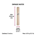 Rollo de malla sombra 80%, raschel beige, 15m x 2m, FIERO 5