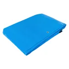 Lona de polietileno reforzada 5 x 7 m, azul, 180g/m2, TRUPER 1