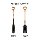 Mango de reposición para pala T-2000, puño recto 'Y', 26? 3