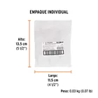 Bolsa con 10 tapas de repuesto para pintura aerosol TRUPER 3