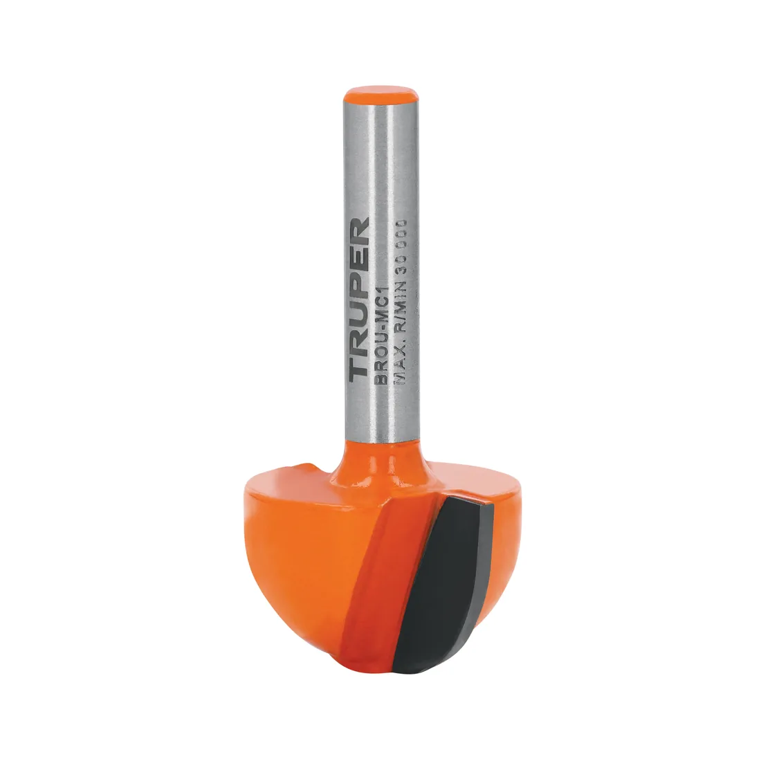 Broca para router, media caña, 1', TRUPER