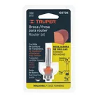 Broca para router, redondeado, 5/8' con balero, TRUPER 4
