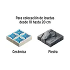 Llana 11' dentado cuadrado 1/4', 6 remaches, mango Comfort 5