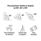 Escuadra magnética para soldar de 4-3/8' carga 50 kg, EXPERT 3