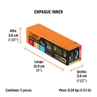 Broca HSS 23/64' Trugold para metal, TRUPER EXPERT 5