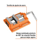 Prensa morsa plana de banco, apertura 3', TRUPER 2