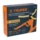 Aspersor b/metálica giratorio 3 brazos de latón, TRUPER 4