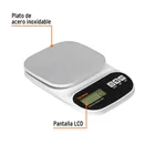 Báscula digital para cocina, plato de acero inox,5kg, TRUPER 2