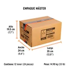 Nudo universal para dados de impacto cuadro 3/4', TRUPER 6