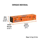 Desbrozadora inalámbrica 40V, 2 baterías 2Ah,1 carg.dual,PRO 7