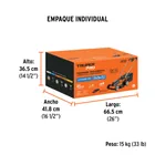 Podadora inalámbrica 40V, 2 baterías 4Ah, 1 carg.dual, PRO 5