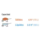 Concha plástica para carretilla CAT-60PLX, TRUPER EXPERT 3