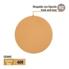 Paquete con 5 discos de lija 6' grano 400, ciegos, TRUPER 2