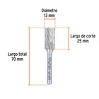 Lima rotativa punta cilindro, 13 mm, TRUPER 3