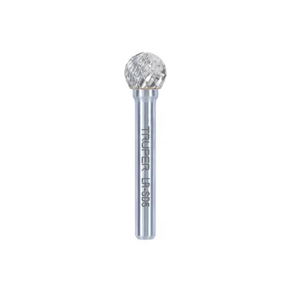 Lima rotativa punta esférica, 13 mm, TRUPER