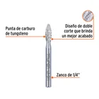 Lima rotativa punta flama, 6 mm, TRUPER 2