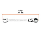 Llave combinada con matraca 16 mm flexible, EXPERT 3