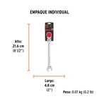 Llave combinada con matraca 3/8' flexible, EXPERT 5