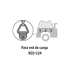 10 anclajes para amarre de carga, anillo en 'V' espesor 1/4' 3