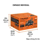 Hidrolavadora eléctrica horizontal 1500 PSI, TRUPER 9