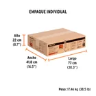Báscula electrónica de plataforma, 200 kg, inoxidable TRUPER 5