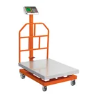 Báscula electrónica de plataforma, 600 kg, inoxidable TRUPER 1
