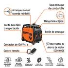 Generador inversor silencioso 3 kW, encendido electrónico 2