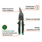 Tijera de aviación 10' corte derecho, TRUPER EXPERT 2