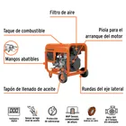 Generador portátil 6 kW motor a diesel, TRUPER 2