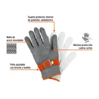 Guante Anticorte NV 5 de Acero Inoxidable, G, TRUPER 2