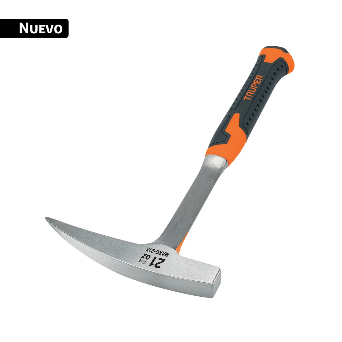 Martillo geológico profesional 21 oz, mango con TPR, EXPERT