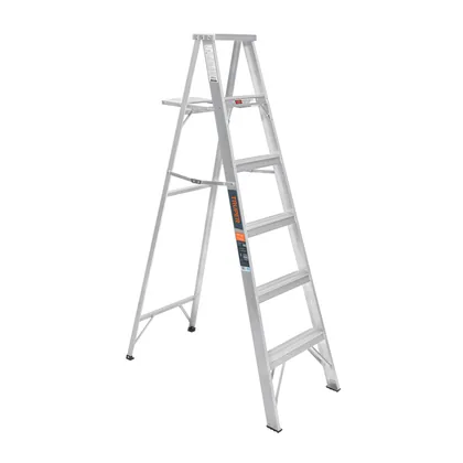 Escalera de tijera 100% aluminio tipo ll 5 peldaños, TRUPER