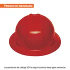 Casco de seguridad ala ancha, rojo, TRUPER 1
