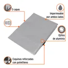 Lona de polietileno reforzada 1.5x2 m, gris, 180g/m2, TRUPER 2
