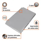 Lona de polietileno reforzada 3 x 5 m, gris, 180g/m2, TRUPER 2
