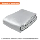 Lona de polietileno reforzada 9x14 m, gris, 180g/m2, TRUPER 1