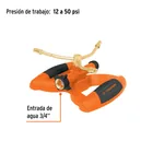 Aspersor metálico de 3 brazos con base plástica, TRUPER 3
