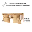 Porta herramientas de carnaza con 13 compartimentos, TRUPER 2