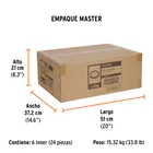 Carda trenzado fino 6' x 5/8' para esmeril, TRUPER 7