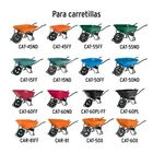 Chumaceras para carretillas de 1 llanta EXPERT/TRUPER/PRETUL 2