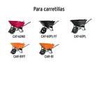 2 soportes calibre 15 para carretillas TRUPER 3